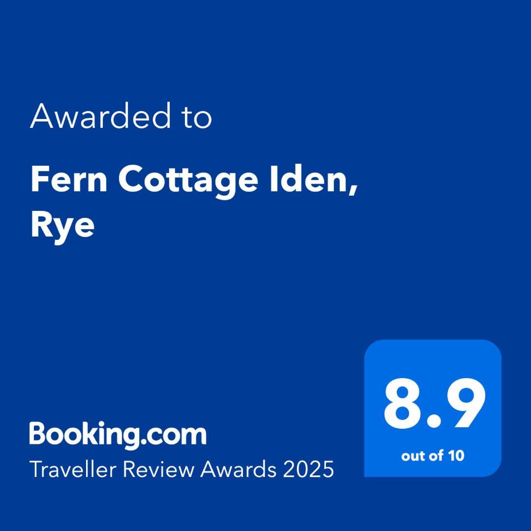 Fern Cottage Iden, Rye المظهر الخارجي الصورة